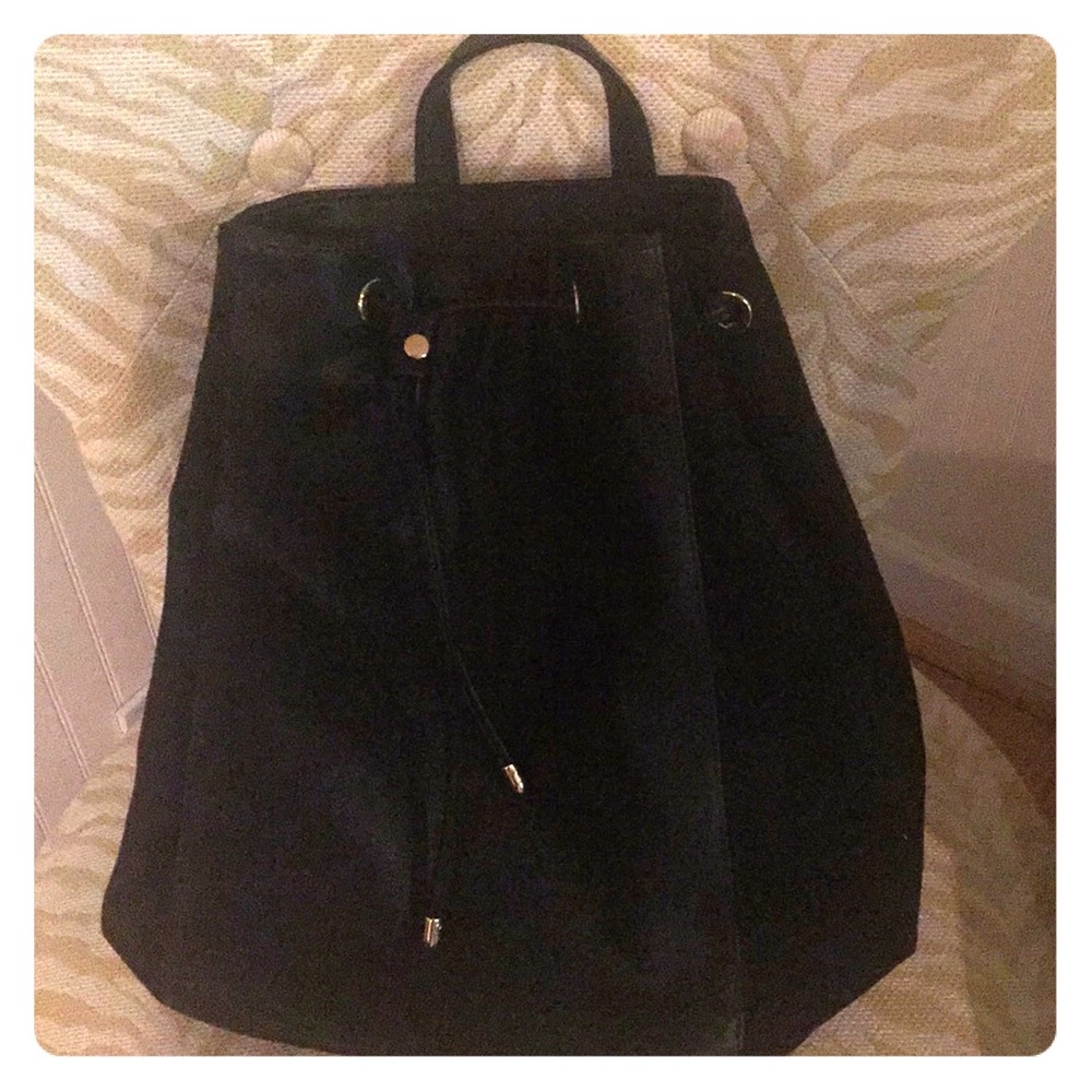 Neiman Marcus faux leather backpack NWT